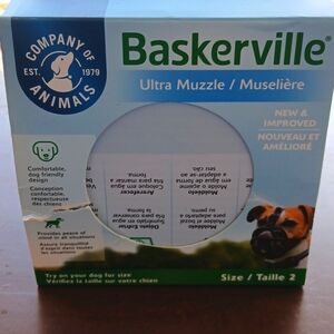 baskerville ultra muzzle size 2 new never opened